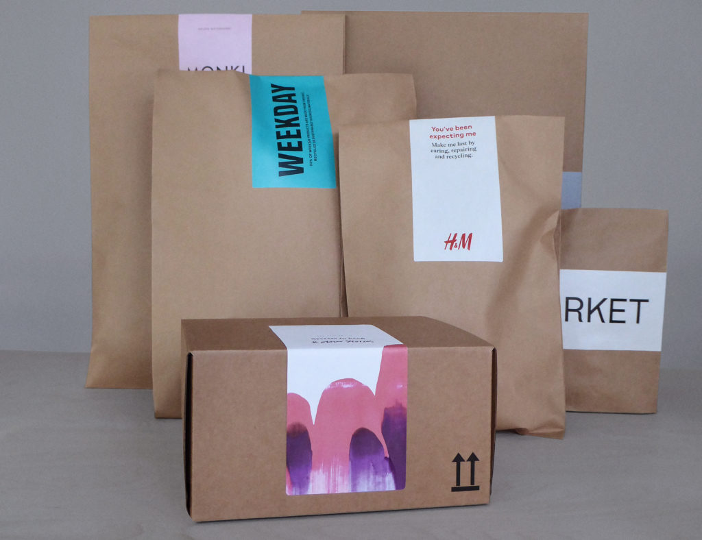 Online shopping shop packaging