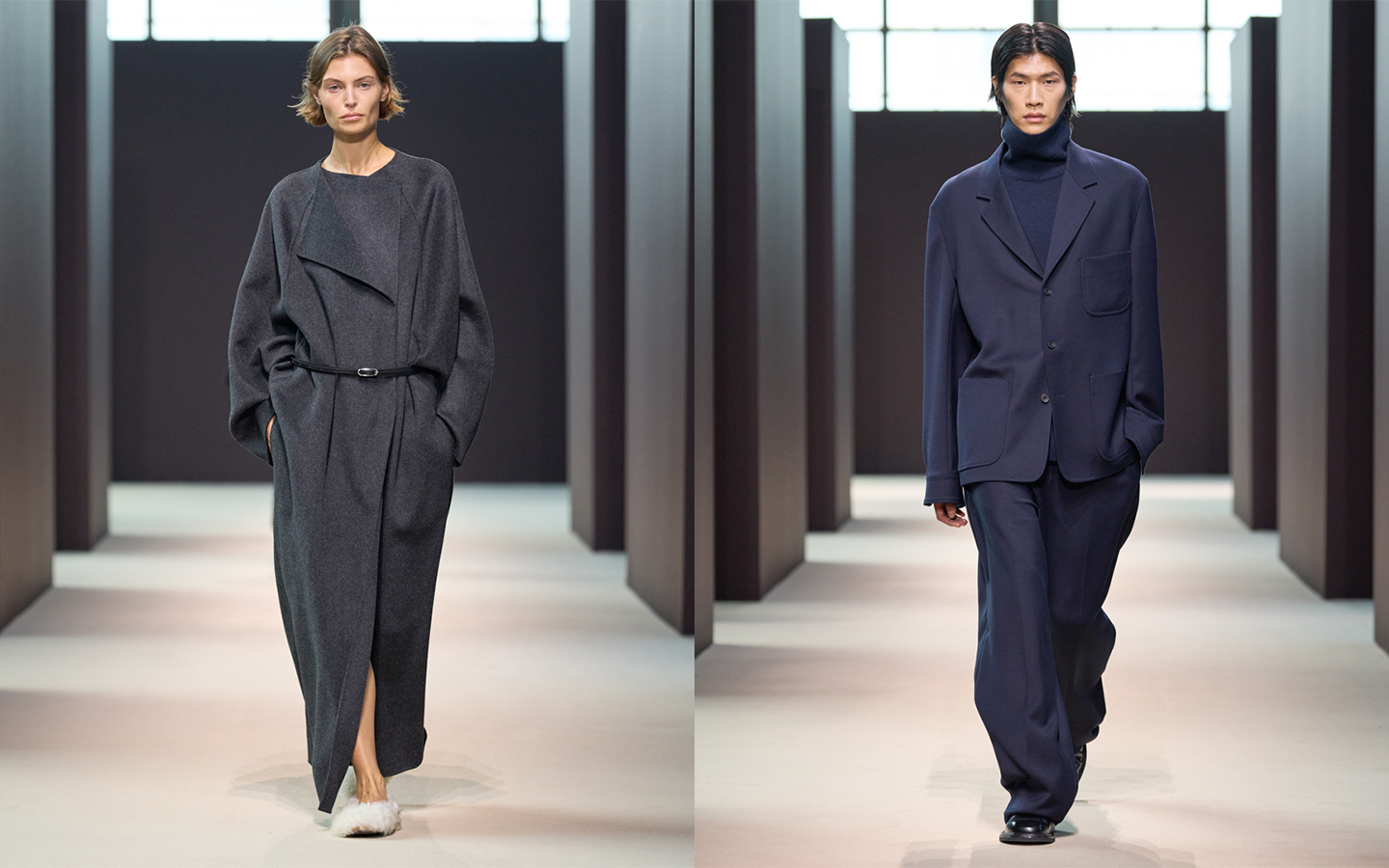 Cos New In COS unveils its Autumn Winter collections at Brooklyn Navy Yard during ...