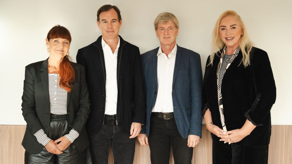 From left, Marie Nilsson, Karl-Johan Persson, Atle Høie and Leyla Ertur